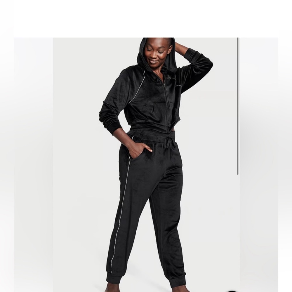 Velour Victoria Secret Track Suit